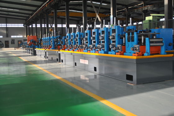 قطر اتوماتیک 13-50 x 0.6-2 میلی متر ورق فولاد ERW لوله آسیاب خط ماشین کارگاه برای ساخت لوله مربع