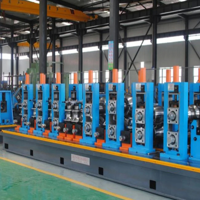 خط تولید لوله فولاد سرعت چربی PLC کنترل شده در داخل ERW لوله آسیاب 600KW قدرت