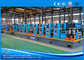 خط تولید لوله های فولادی آبی HG114 خط تولید فولاد کربن بزرگ 100m / Min Speed ​​Mill