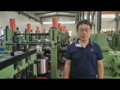 خط تولید لوله فولاد سرعت چربی PLC کنترل شده در داخل ERW لوله آسیاب 600KW قدرت