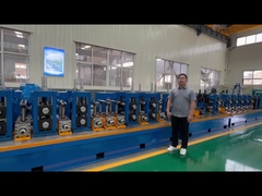 خط تولید جوش فولادی آسیاب مربع لوله برای لوله مربع