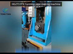 دستگاه ساخت لوله با فرکانس بالا ERW برای تولید لوله های دقیق 10-50 میلی متر