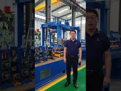 آسیاب لوله دقیق برای فولاد کربن با جوش ERW 80m/min