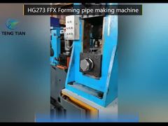 دستگاه تولید لوله جوش داده شده با فرکانس بالا ERW630 برای لوله های گرد و مربع