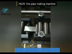 خط تولید لوله های فولادی دوخته شده با فرکانس بالا 200KW 20-90m/min