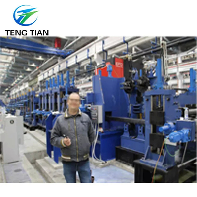 ماشین آلات ساخت لوله فولادی کربنی مربع گرد ERW Pipe Mill