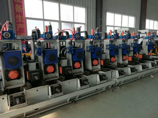 آسیاب لوله دقیق Erw Tube Pipe Mill Make Iron Frame Welding Equipment