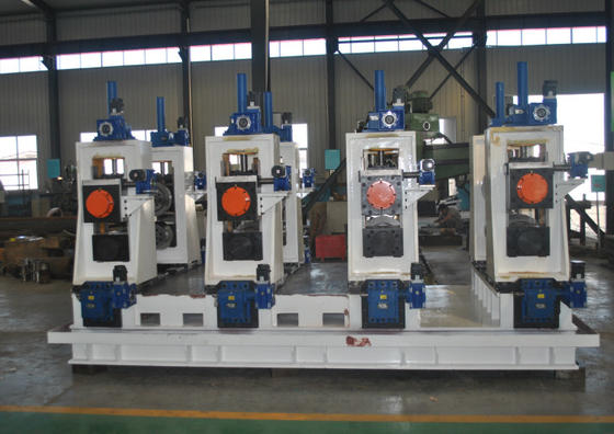 آسیاب لوله دقیق Erw Tube Pipe Mill Make Iron Frame Welding Equipment