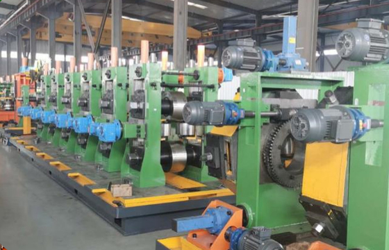 380v Erw خط تولید ماشین آسیاب لوله دستگاه جوش و شکل گیری بسیار کارآمد