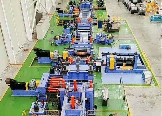 CE ISO9000 BV خط تولید ماشین برش ورق فولاد کربن 3x1500mm