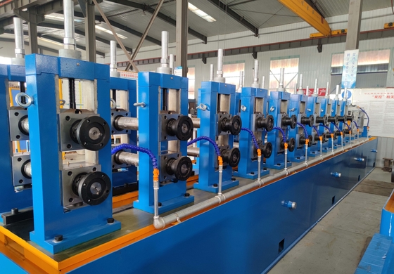 114.0mm ماشین ساخت لوله مربع حداکثر سرعت شکل گیری 60m/min