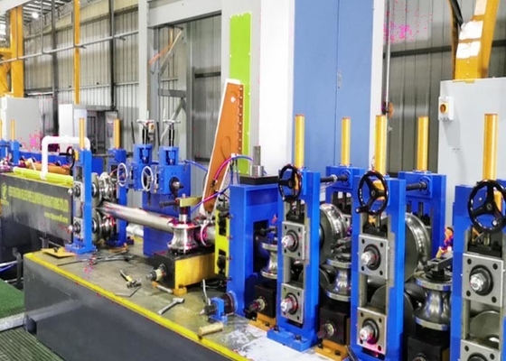 آسیاب لوله های با فرکانس بالا برای لوله های فولاد کربن 60-127mm لوله گرد