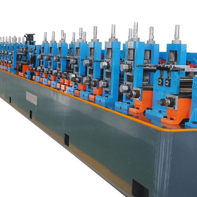 ماشین لوله سازی فولاد کربن ثابت سیستم کنترل PLC سرعت شکل گیری 20-100m/min