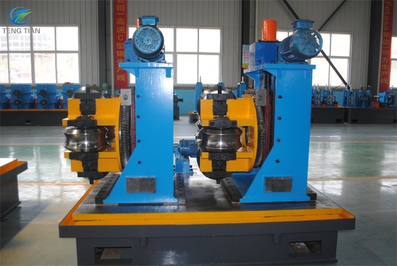 ماشین لوله سازی فولاد کربن ثابت سیستم کنترل PLC سرعت شکل گیری 20-100m/min
