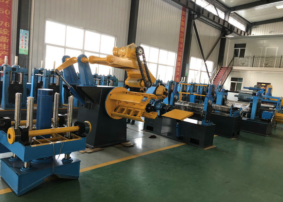 0.5 - 4.0mm ضخامت خطوط برش فولادی برش / دستگاه برش فولادی با فرکانس بالا