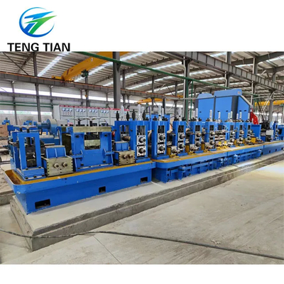 سرعت کربن 9-12m طول 10-50m/min سرعت جوش چرخ لوله مربع