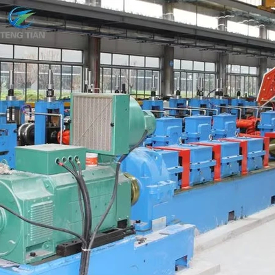 70m/min سرعت 165mm قطر کنترل PLC ماشین ساخت لوله فولاد کربن