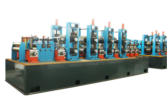 70m/min سرعت 165mm قطر کنترل PLC ماشین ساخت لوله فولاد کربن