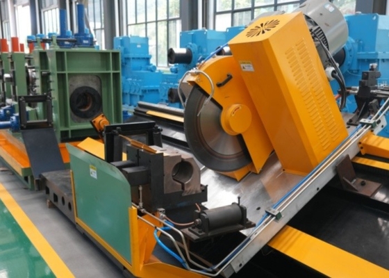 ماشین آلات ساخت لوله فولادی کربنی مربع گرد ERW Pipe Mill