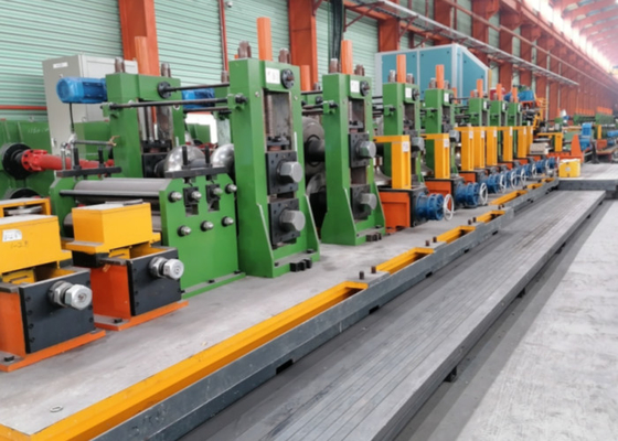 ماشین آلات ساخت لوله فولادی کربنی مربع گرد ERW Pipe Mill
