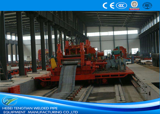 Erw Pipes Carbon Steel Pipe Welding Machine / Welded Tube Mill