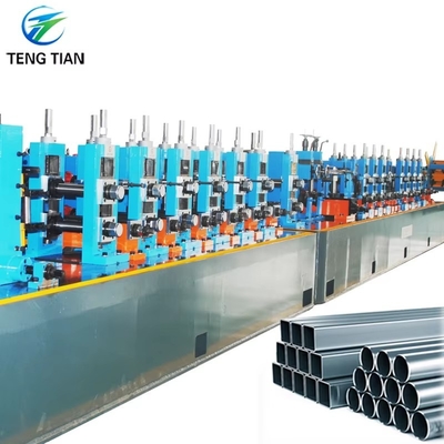 دستگاه آسیاب لوله ای مواد فولاد کربن با کارایی بالا حداکثر 80m/min