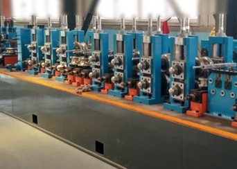 خط تولید لوله های فولادی کاملا اتوماتیک Hf Welding Tube Square
