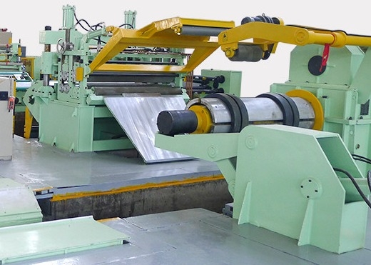 Cnc با کنترل PLC دستگاه خط برش کویل فولادی گالوانیزه