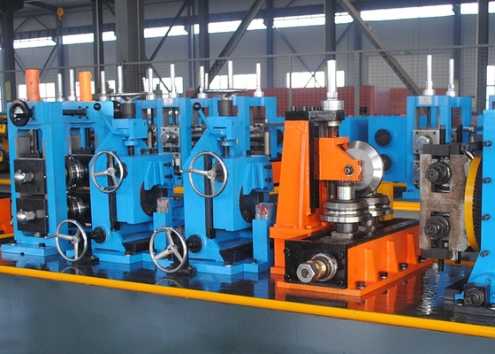 فرکانس بالا لوله جوش داده شده آسیاب 90m/min 0.7-1.5mm