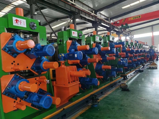 200x200mm 14.0mm ضخامت فریکونسی بالا آسیاب لوله جوش سریع تغییر