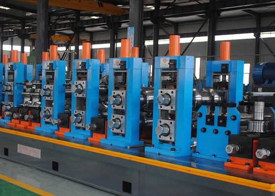 ضخامت 3.38 - 6.02mm گرد Erw Pipe Mill Dia 114.3mm Quick Include Rollers