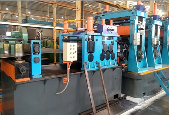 165mm لوله گالوانیزه آسیاب ماشین Plc کنترل