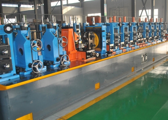 آسیاب لوله مربع با فرکانس بالا 25-76mm فولاد کربن 550KW
