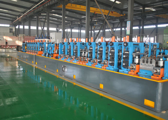 دستگاه تولید لوله فولادی کربنی 21-63 میلی‌متر قطر لوله 50 متر بر دقیقه