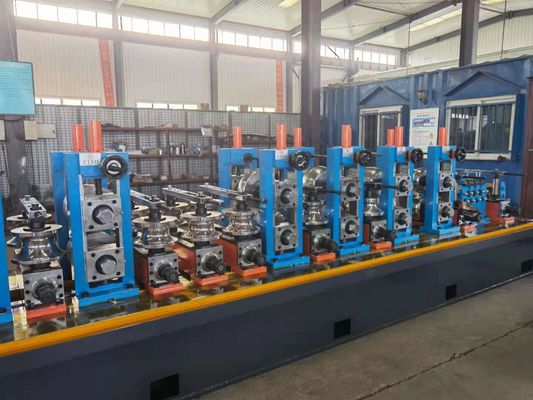 دستگاه لوله های فولاد کربن HR برای لوله های مربع 80m/min
