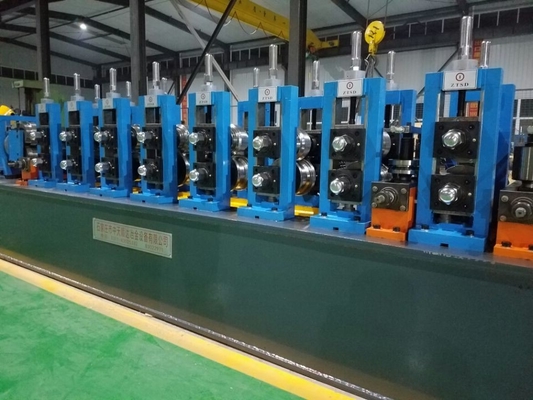 دستگاه لوله فولادی با فرکانس بالا ERW، قطر 6-32 میلی‌متر، کنترل PLC