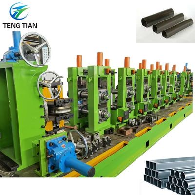 HG114 کارخانه لوله جوش داده شده فولادی کربنی تمام اتوماتیک 508-610 میلی‌متر