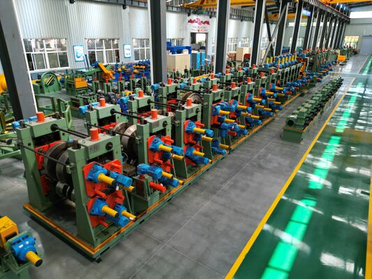 4 میلی متر کربن ERW لوله آسیاب دستگاه ساخت 70 M Min