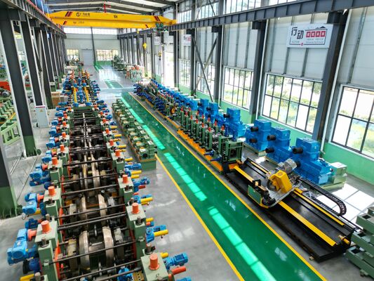 آسیاب لوله جوش داده شده 300-508 میلی متر قطر 0-25 متر در دقیقه سرعت